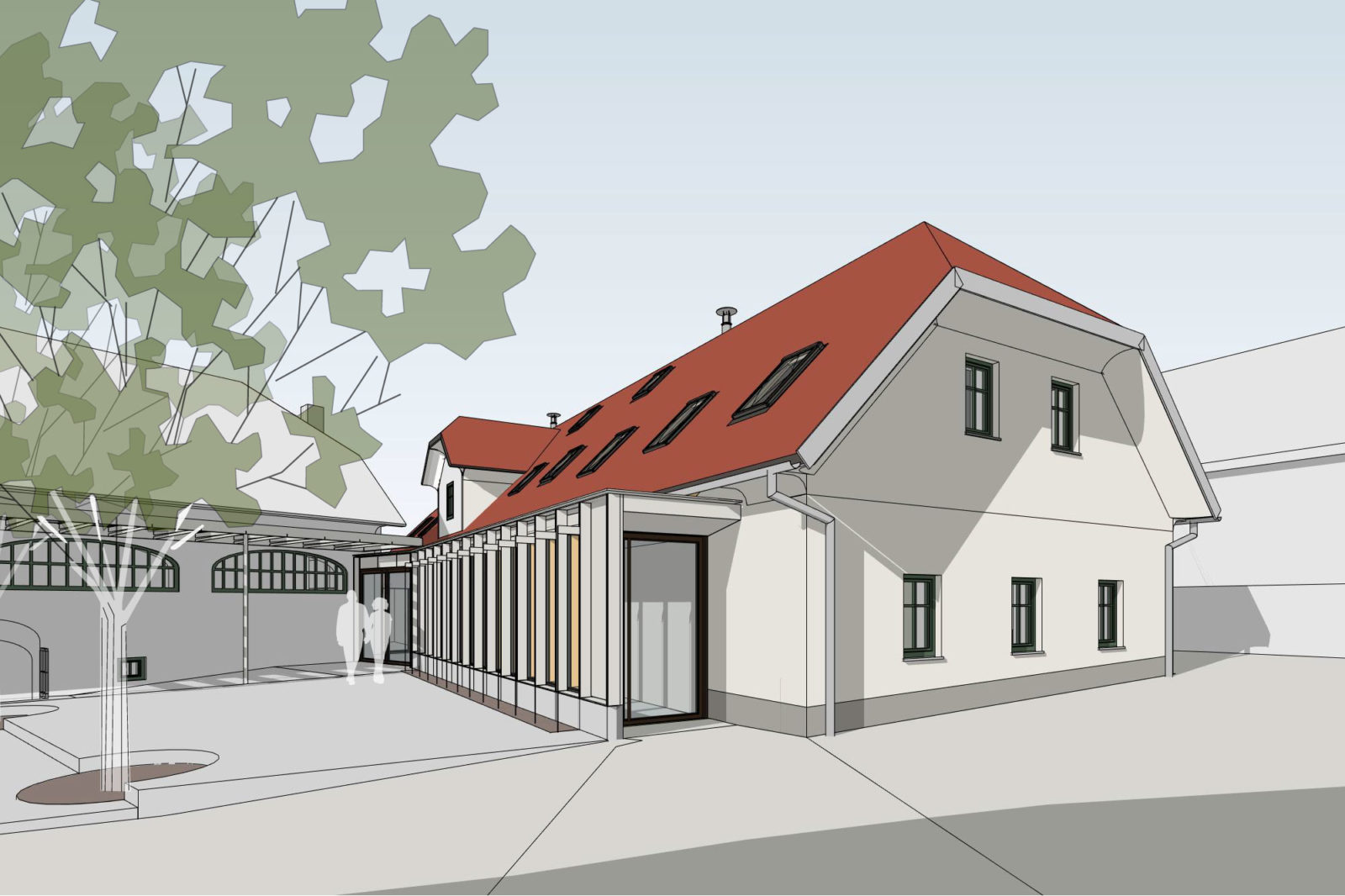 ROB-pogled na severni vhod